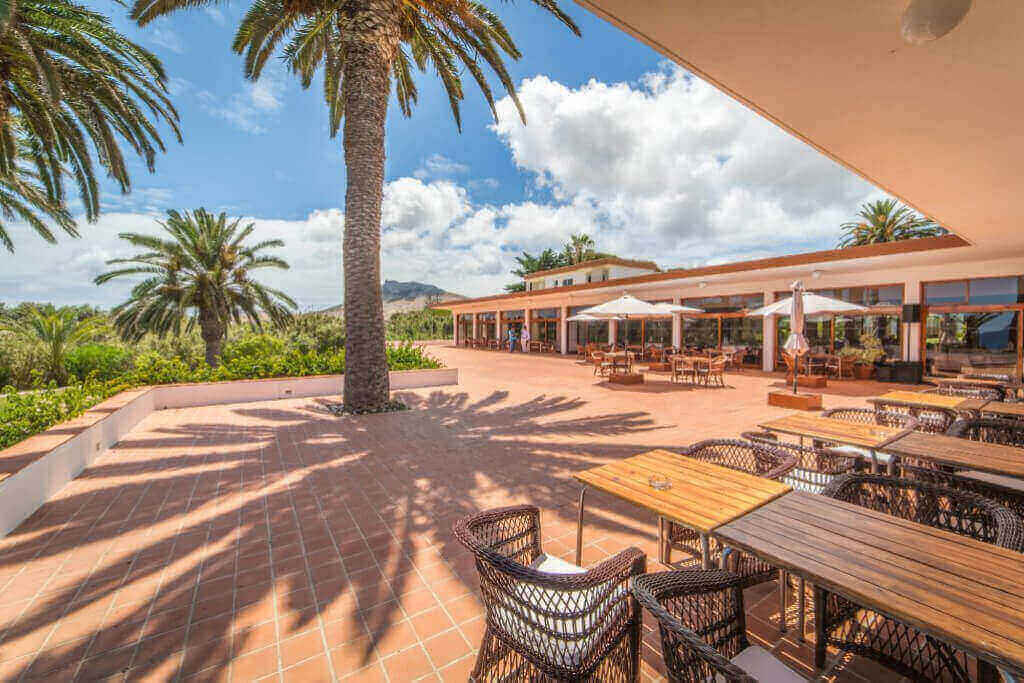Vista de Esplanada do Porto Santo Hotel & Spa