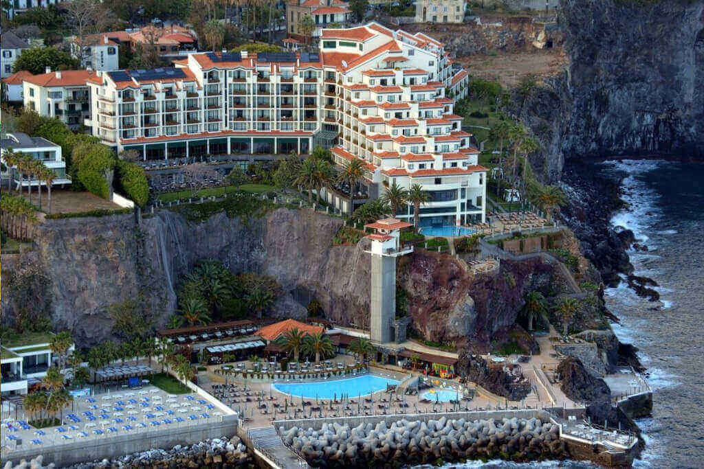 Vista Exterior do Hotel Porto Cliff Bay Madeira